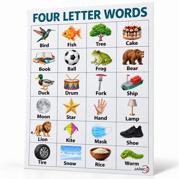 Four Letter Words Charts